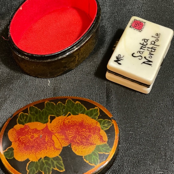 Vintage Santa letter, porcelain box with letter to Santa inside, in vintage box - Picture 5 of 15